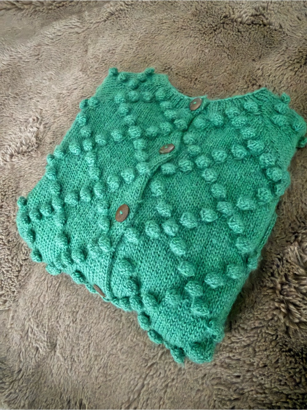 EUC - Liz Alig Nepal 100% wool cardigan - XS (fits US size 4)